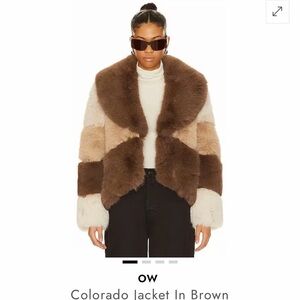 Women's Brown Fur coat